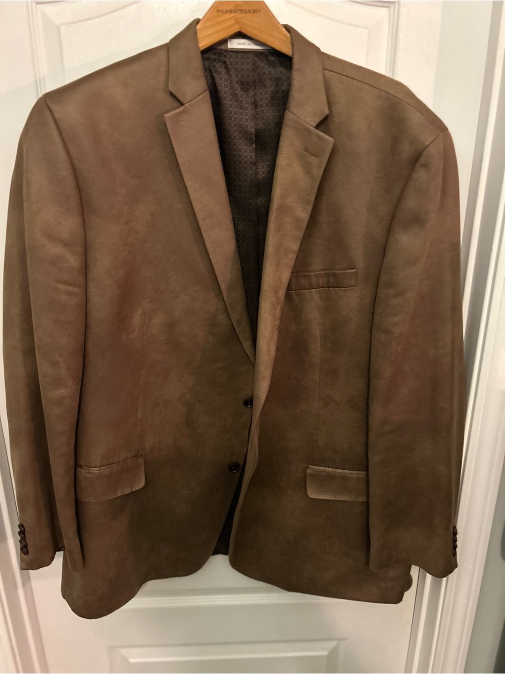 Michaels Men's Brown Suede Sport Coat Blazer